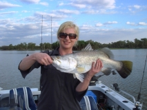 First Barra! - 64cm Rock Hole June 2008