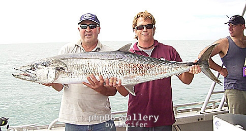 Spanish mackerel caught with Equinox