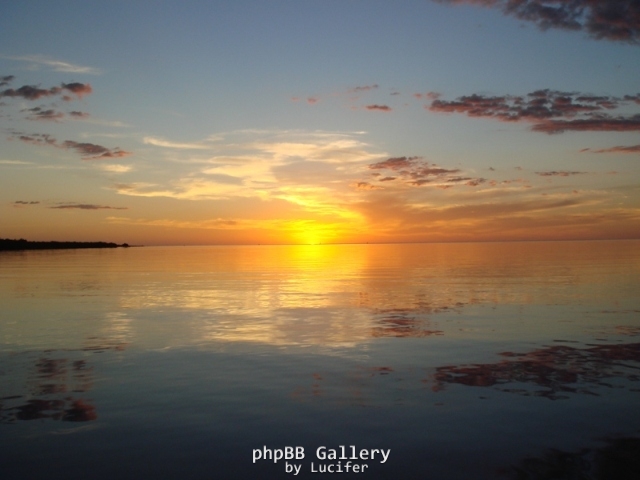Tapa Bay Easter Sunset