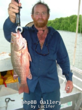 Jo's first Mangrove Jack